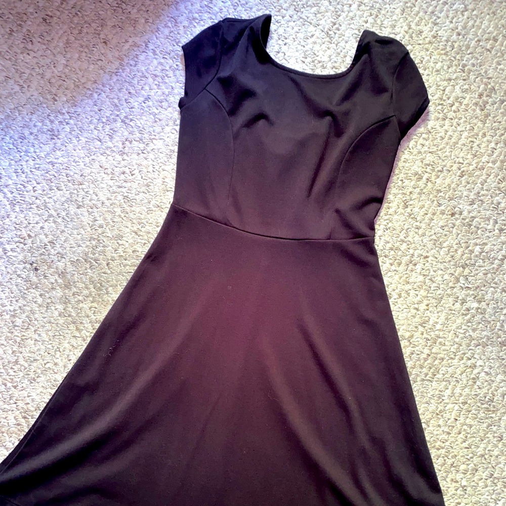 Old Navy skater dress-black size small